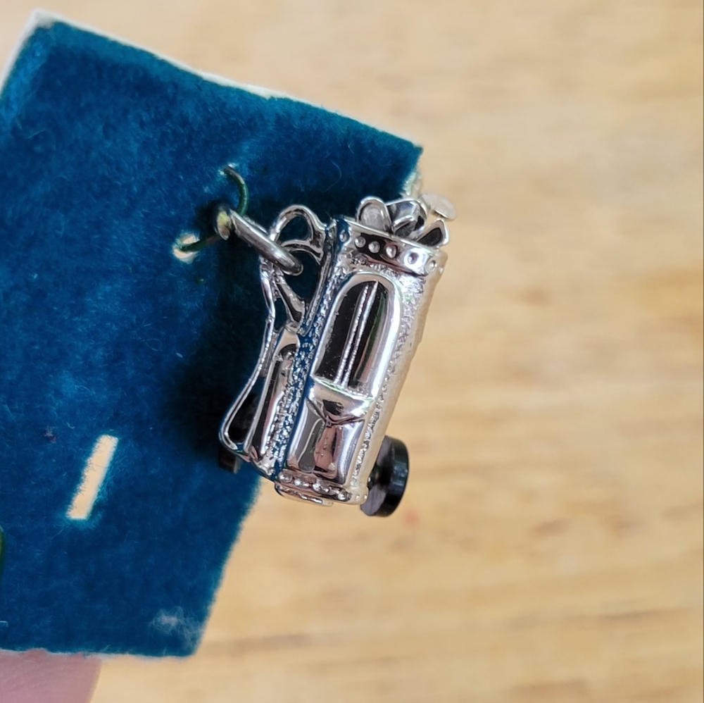 Vintage Golf Clubs Charm